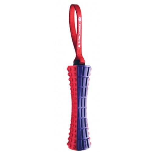Gim Dog Toy, Blue & Red Rubber Stick