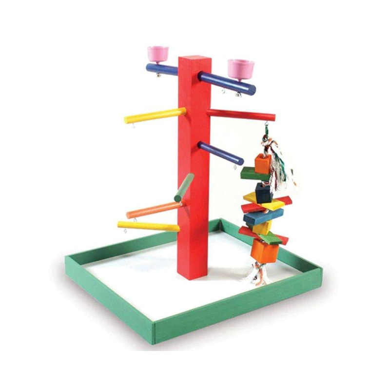 Playground Wooden Parrot Ladder Toy Suitable for large breed birds
