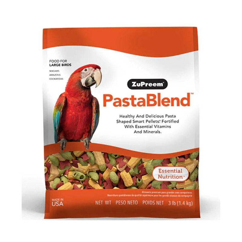 ZuPreem Pasta Blend, For Large Birds