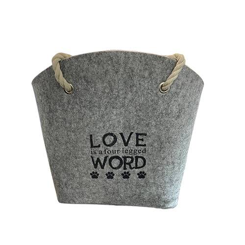 Animal Bed and Carrier, Light Gray