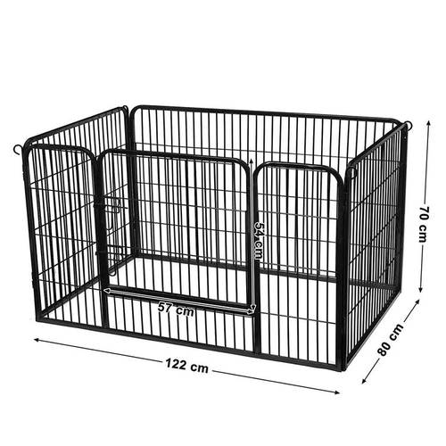 Feandrea Dog and Cat Fence, 70*80*122 cm