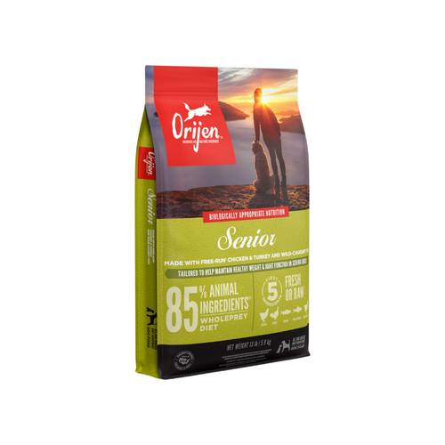 Orijen Grain Free Senior Dry Dog Food with Chicken Turkey Fish