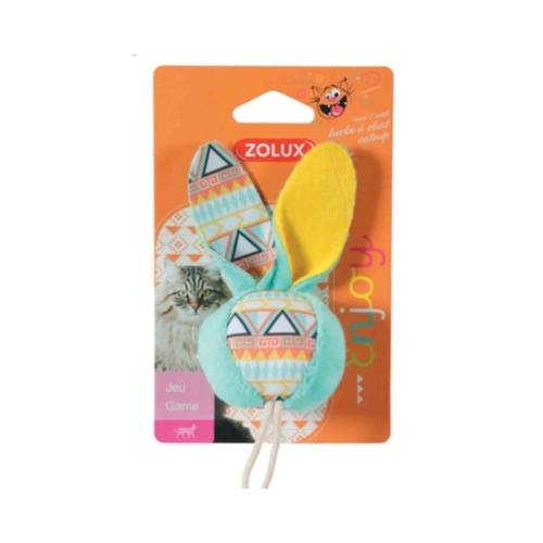 Zolux Kali cat toy with a catnip in the shape of a rabbit