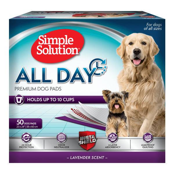 Simple Solution All Day Training Brushes for Dogs, Lavender Scent