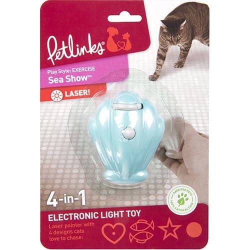 Petlinks Sea Show Laser Cat Toy 4 Different Shapes