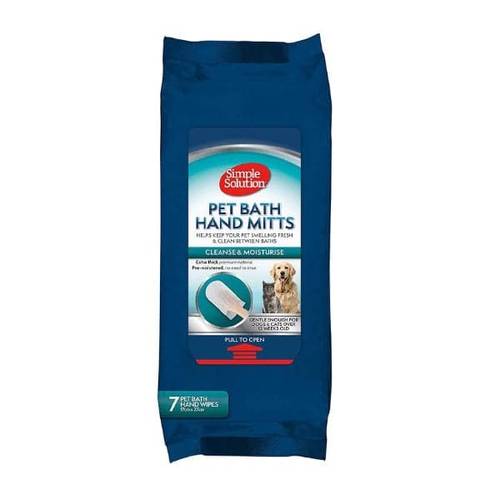 Simple Solution scented wet wipes for dogs and cats, 7 wipes