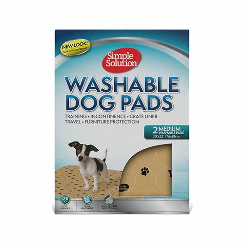 Simple Solution Medium Washable Training Pad for Puppies and Small Breed Dogs 2 Pieces