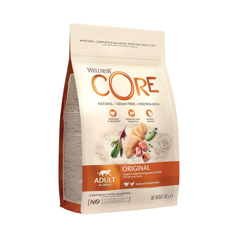 Wellness CORE Adult Original Turkey and Chicken Dry Cat Food