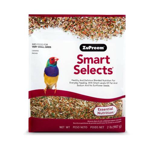 Zupreem Smart Selects Food for canaries and zebras