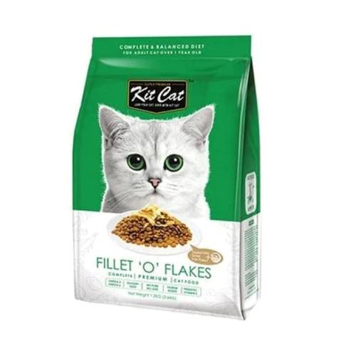 Kit Cat dry food for cats, Fillet O Flakes, to Increase Appetite