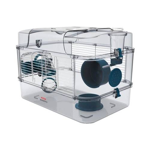 Zolux Rody one role cage, medium size, blue color, for rodents
