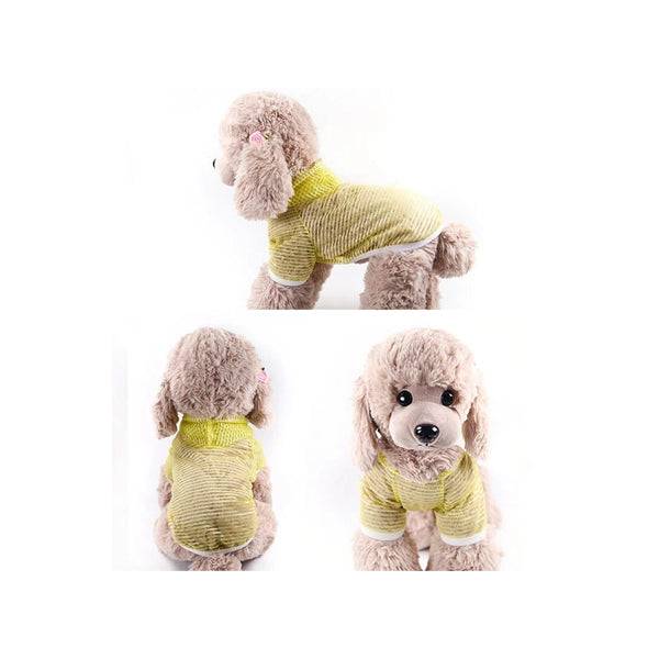 Summer Dog Clothes, Waterproof, Yellow