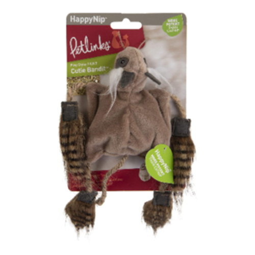 Petlinks Cutie Bandit Cat Toy with Catnip