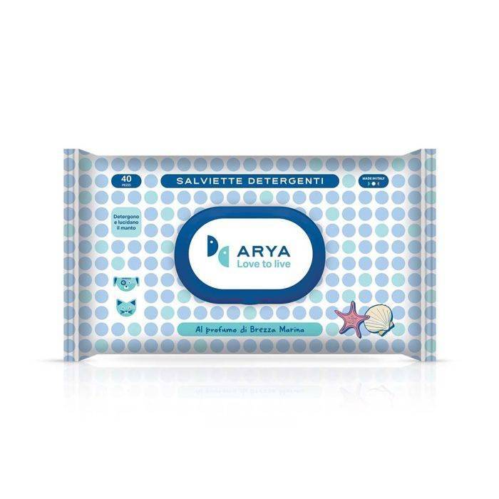 Arya Wet Wipes Sea Breeze 20x30cm 40pcs