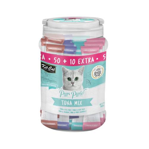 Kit Cat Creamy Tuna Snack for Cats 60×15g
