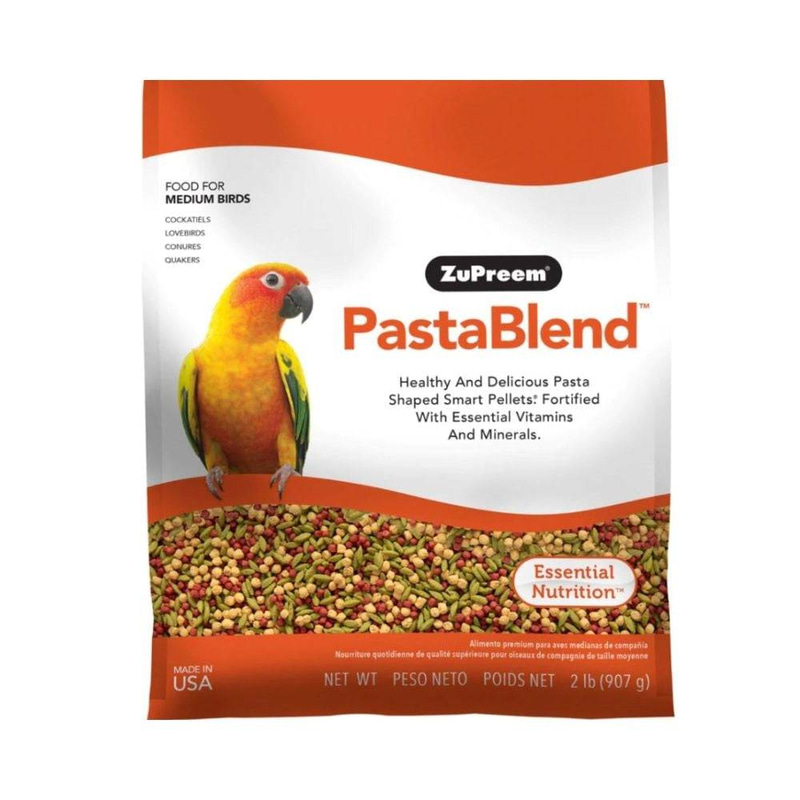 ZuPreem Pasta Blend, For medium Birds
