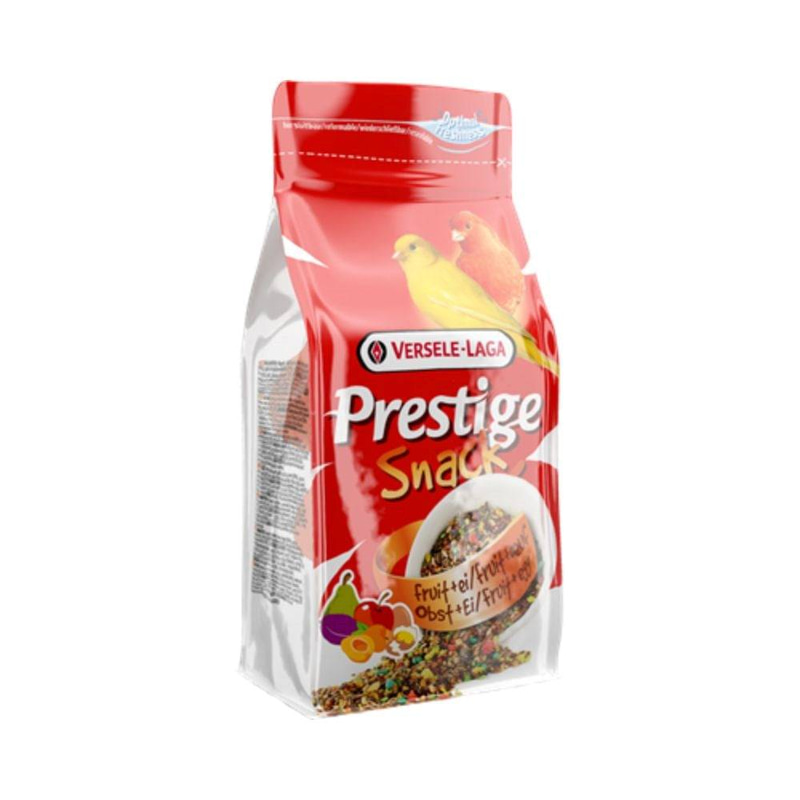 Versele Laga Prestige Snack of grains and seeds with fruits and eggs for canary 125 g