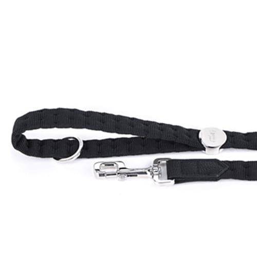 My Family Milan Black Nylon Lead 110×2.2 cm
