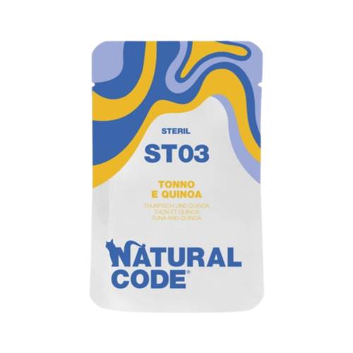 Natural Code Wet Food for Cats Tuna and Quinoa 70g