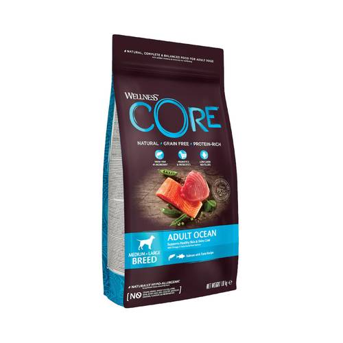 Wellness CORE Adult Low Fat Dry Dog Food For Medium and Large Breed With Turkey