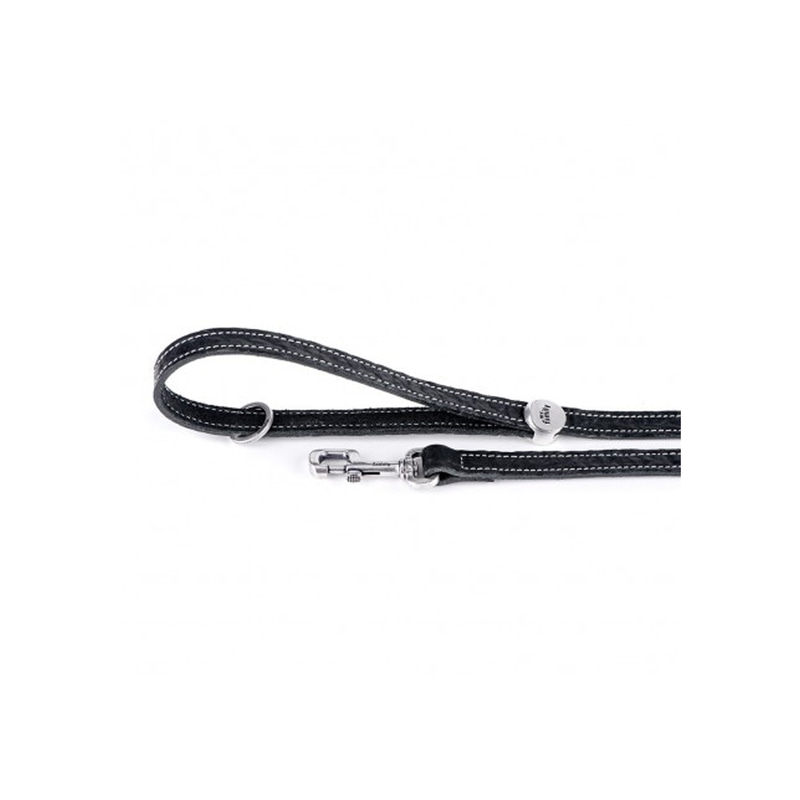 MF EL PASO Leash Leather Black