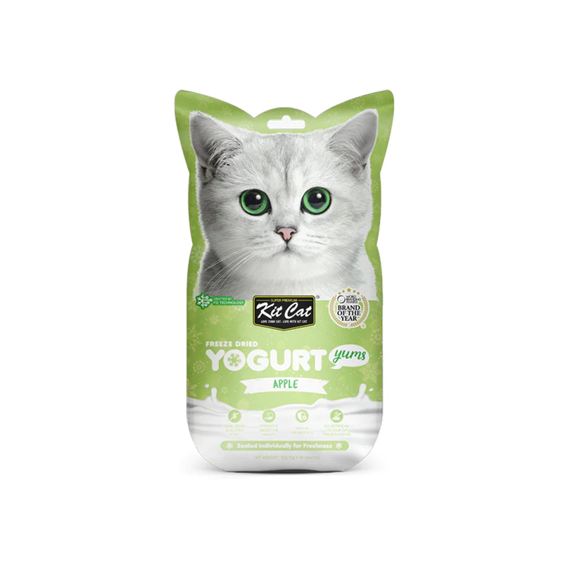 Kit Cat Freeze Dried Yogurt Yums 10x1g