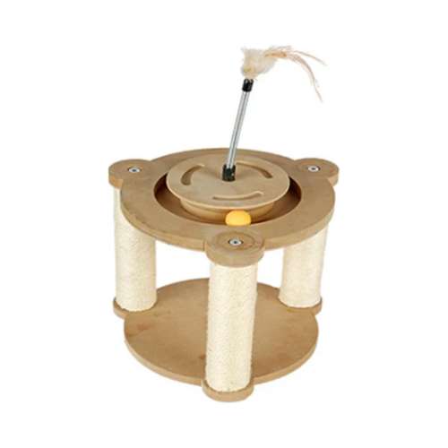 MDF+sisal rope 27x27x25cm