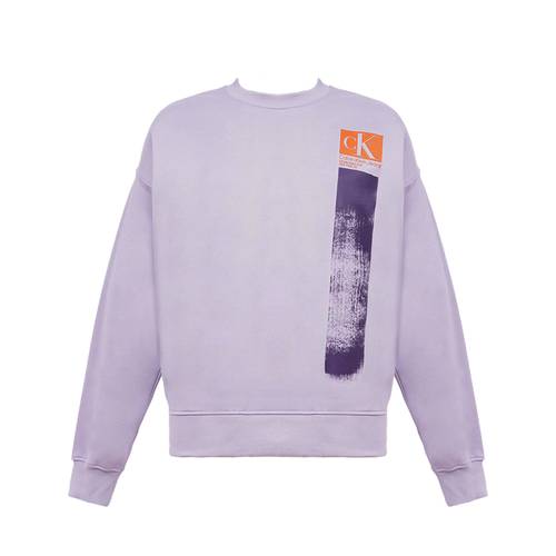 Calvin Klein soft cotton sweatshirt with the brand's logo print