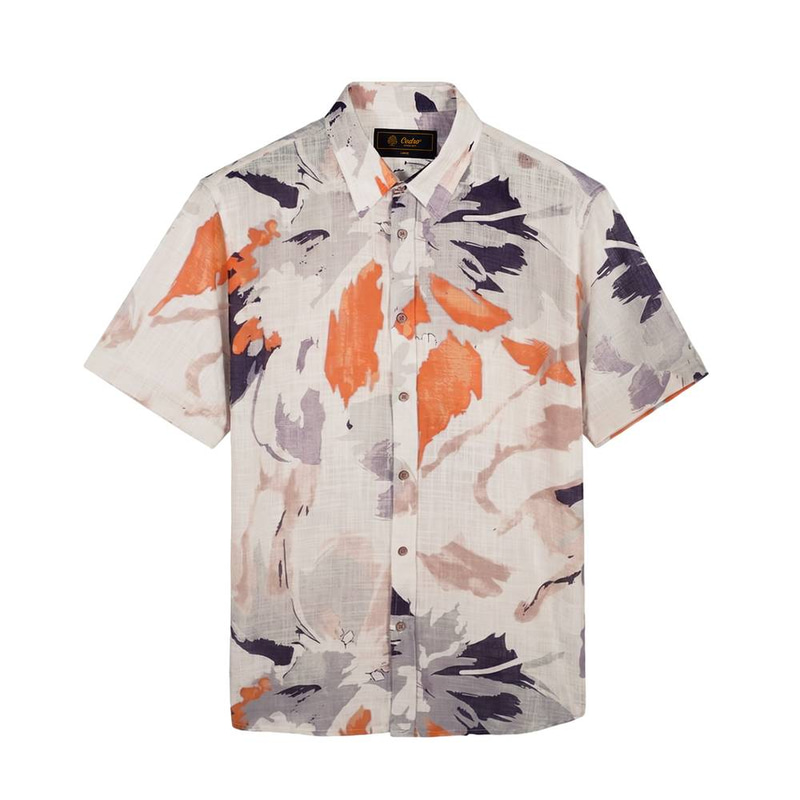 CEDRO--Short Sleeve Printed Shirt