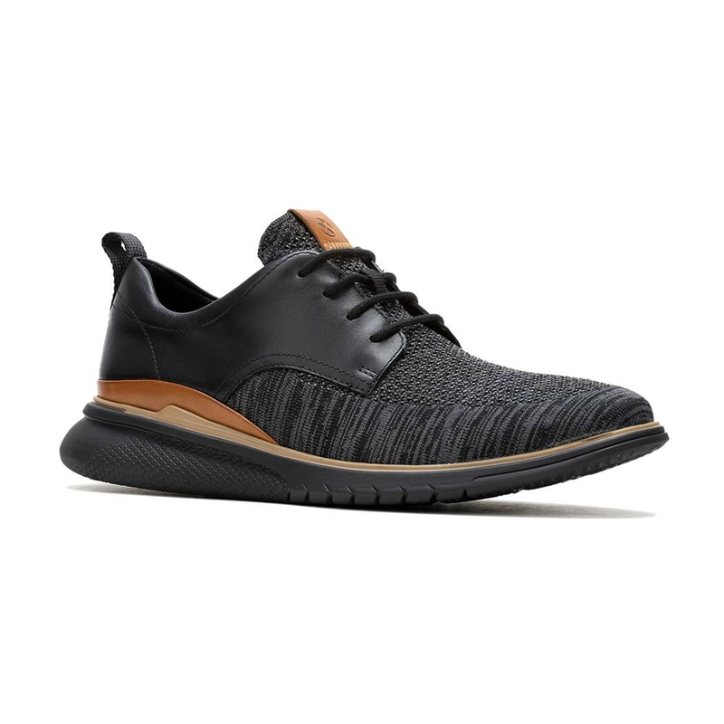 Hush Puppies-Advanced Hybrid Lace Shoes Bold Black For Men