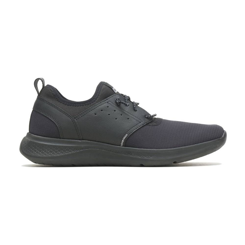 Hush puppies elevate bungee shoes bold black for men