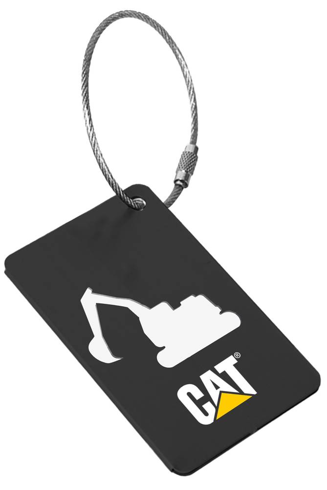 CAT- Luggage Tag,Acc,0L,Black Color,100% Aluminium