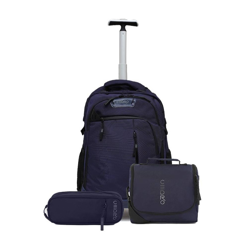 Cedro-Trolley Backpack Set 3 Piece