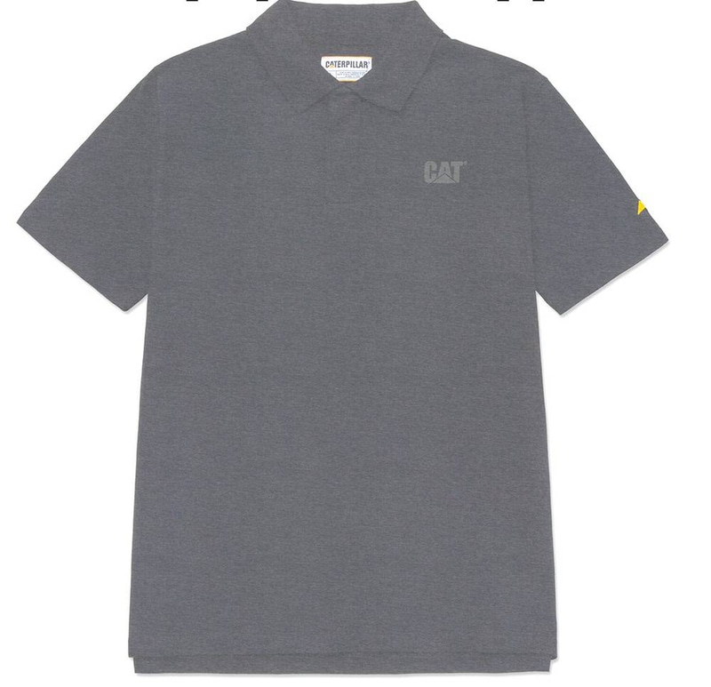 Cat-Cat Logo Pique Polo T-Shirt For Men