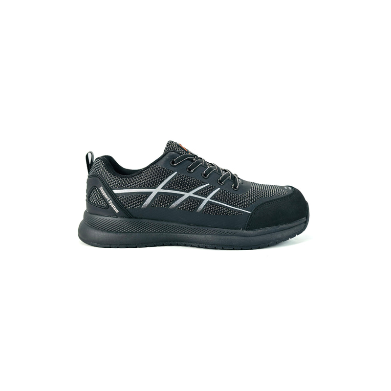 Shield71 PUNCH CT S1P Men’s Safety Shoes | Composite Toe, Kevlar Plate, ESD, Slip & Oil Resistant, Memory Foam Insole, HRO Rubber Outsole – EN ISO 20345:2022 Certified