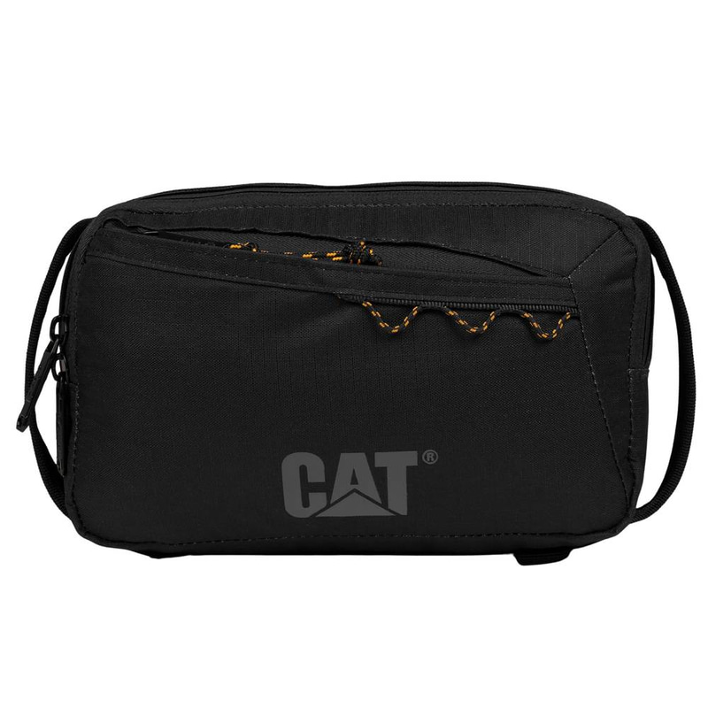 CAT- Waist Bag,Small Bags,2L,Black Color,450D Ripstop Polyester