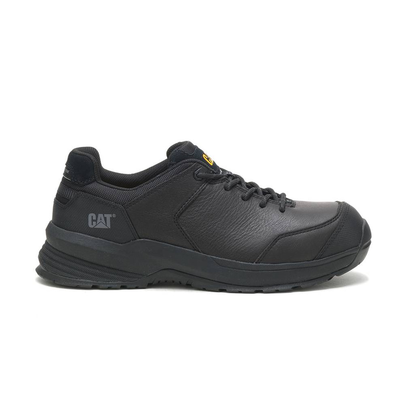 Cat-Streamline 2.0 CT Leather Safety Shoes Black For Men