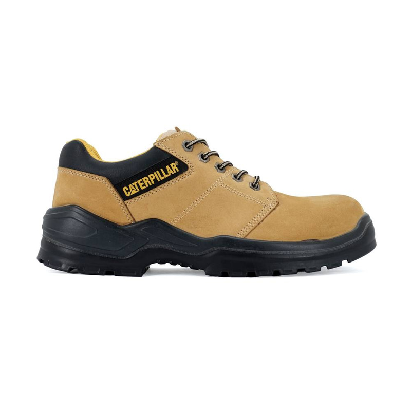 CAT- Striver LO ST S3 SRC Men’s Safety Shoe – Honey|Steel Toe, Water Resistant, Puncture Resistant, Dual‑Density PU Outsole