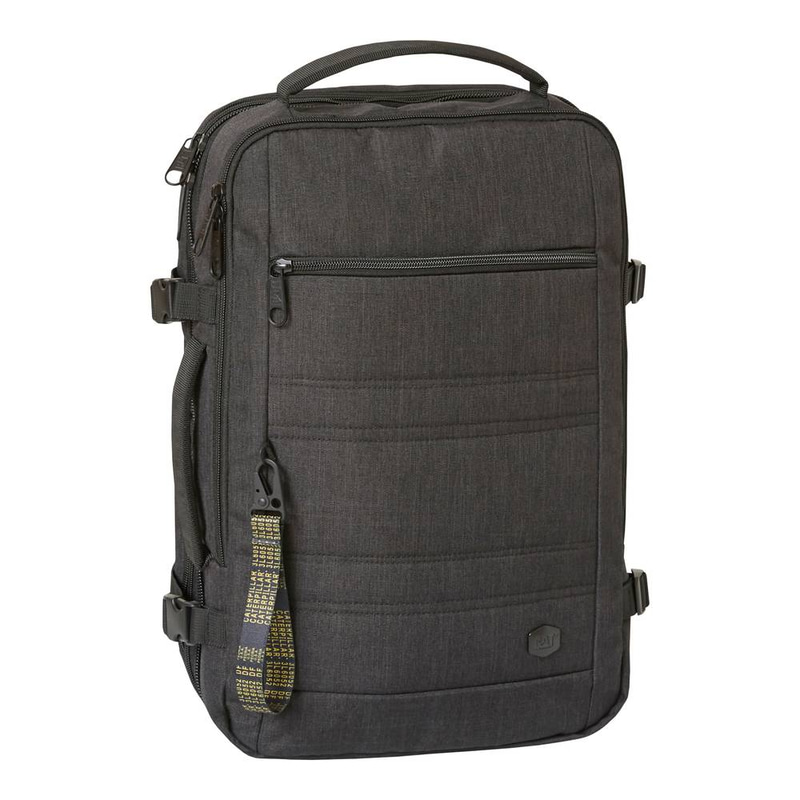 Cat-Expandable Travel Backpack Black