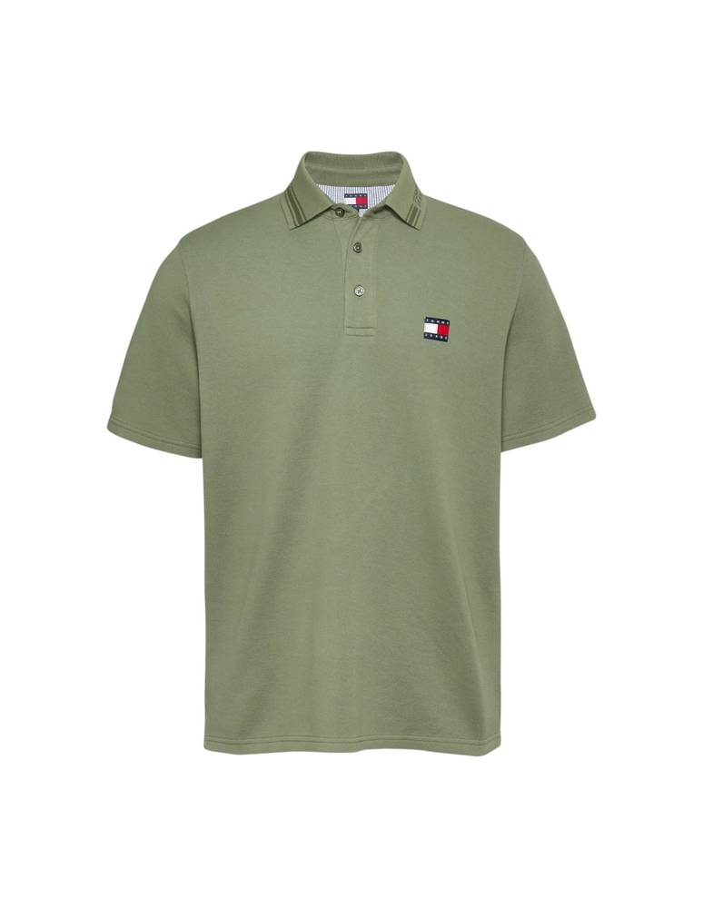 TOMMY JEANS-Tjm Reg Branded Neck Polo Ext