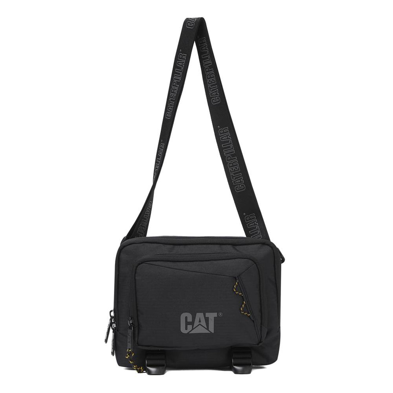 CAT-  Explorer Crossbody Bag,Small Bags,3.5L,Black Color,450D Ripstop Polyester