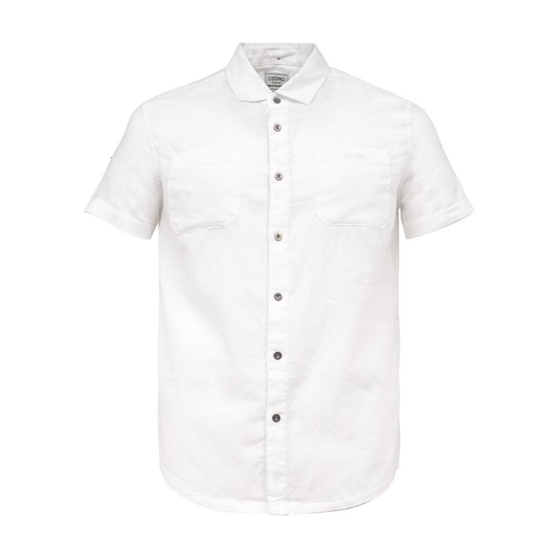 Cedro- Linnen/Cotton Shirt Relaxed Fit For Men