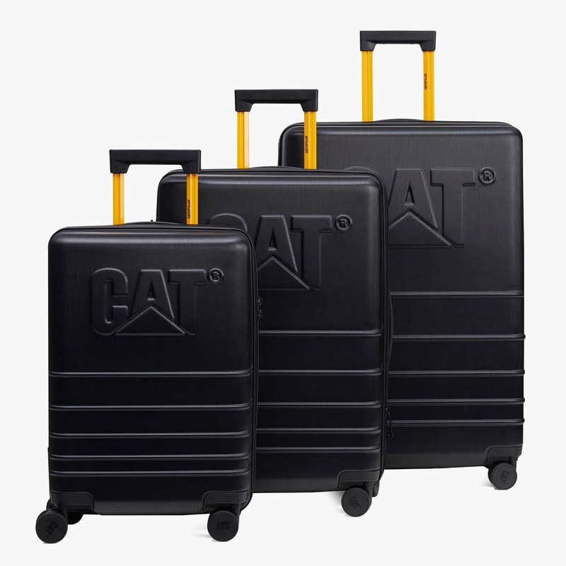 CAT- Tech Trolley 3pc set, Black COLOR Trolley 20
