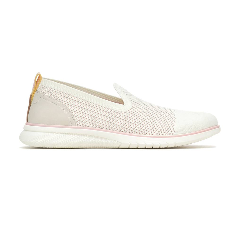 Hush puppies advanvce knit loafer shoes vanilla for women