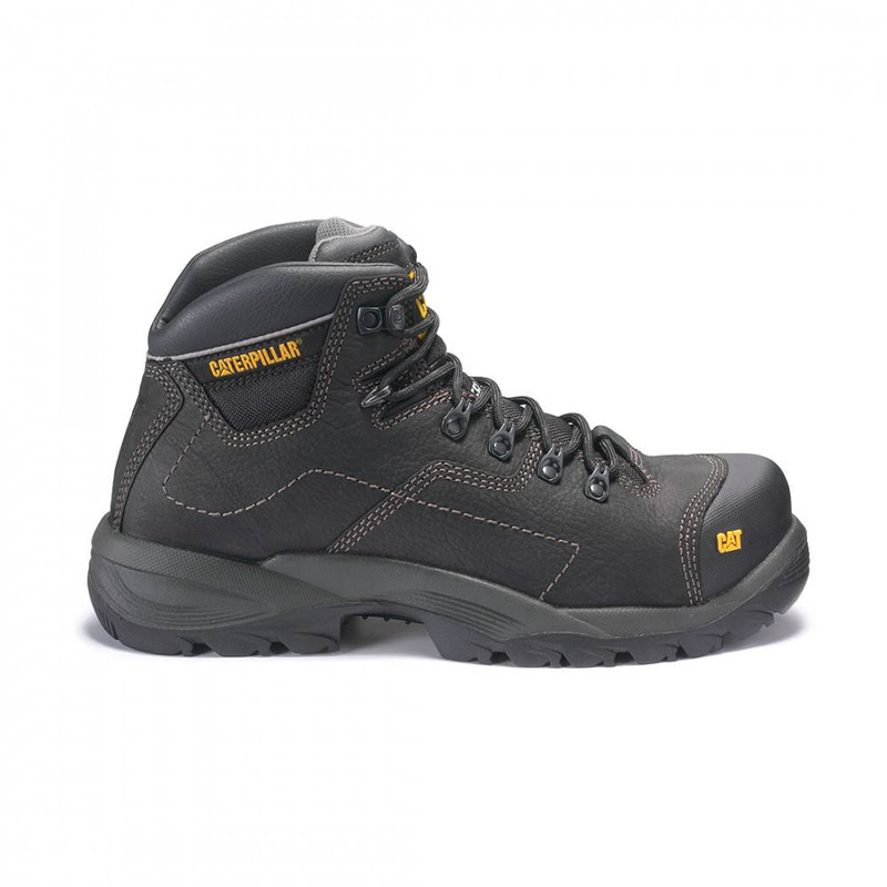 Cat Coolant steel toe Safety Boot Black