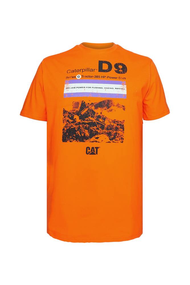 Cat-The Road Ahead Graphic T-Shirt For Men