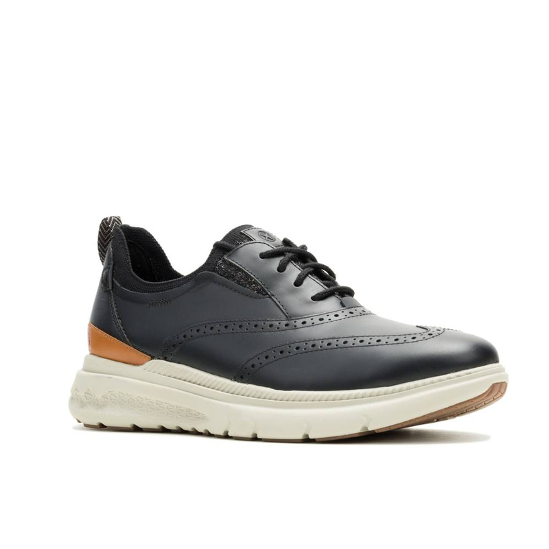 Hush Puppies-Excel Wingtip Shoes For Men
