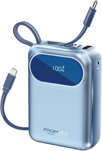 بروميت باور بانك مع كيبل USB نوع سي مدمج 20000 مللي أمبير