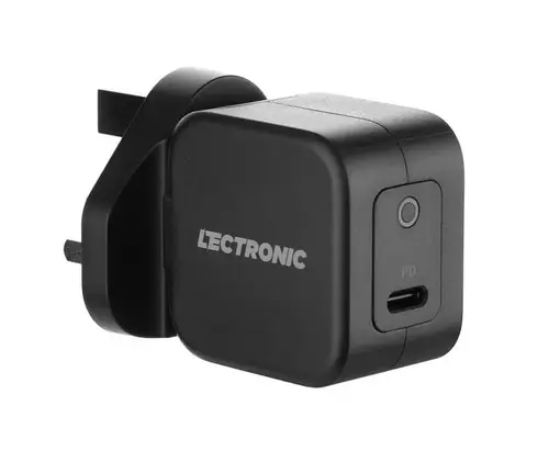 شاحن جداري ليكترونك LC-310-BLK بقوة 20 واط - شحن سريع وآمن