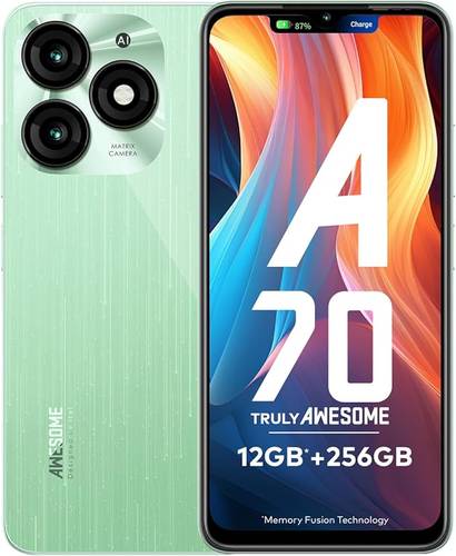 ايتل A70 – ذاكرة 128 جيجا، رام 12 جيجا، 4G، لون أخضر